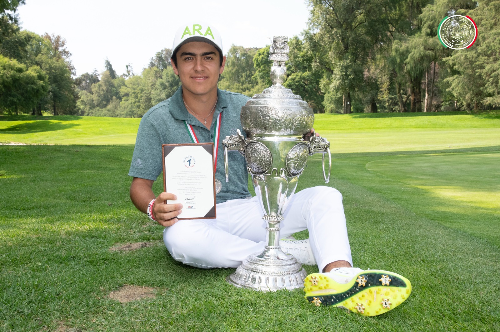 Gerardo Gómez se corona en el Campeonato Nacional Amateur Golfshot MX