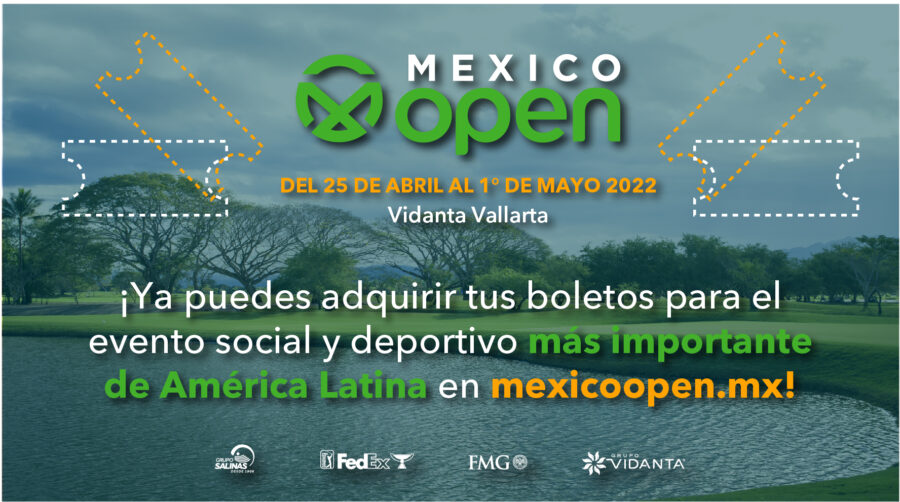 ¡BOLETOS PARA EL MEXICO OPEN AT VIDANTA YA ESTÁN A LA VENTA!