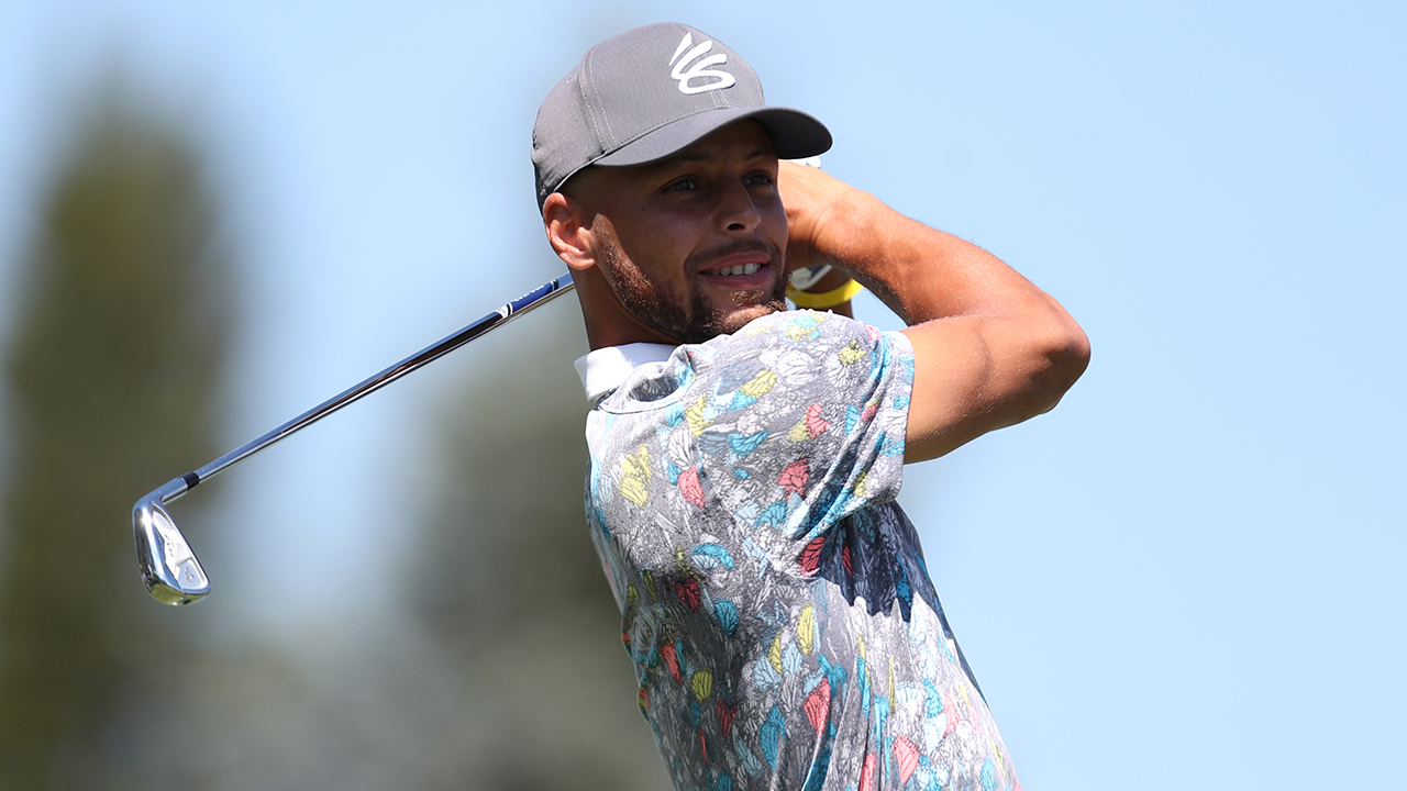 El golf, la otra pasión de Stephen Curry