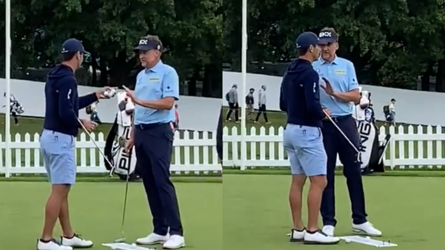 VIDEO. La intensa discusión entre Billy Horschel e Ian Poulter