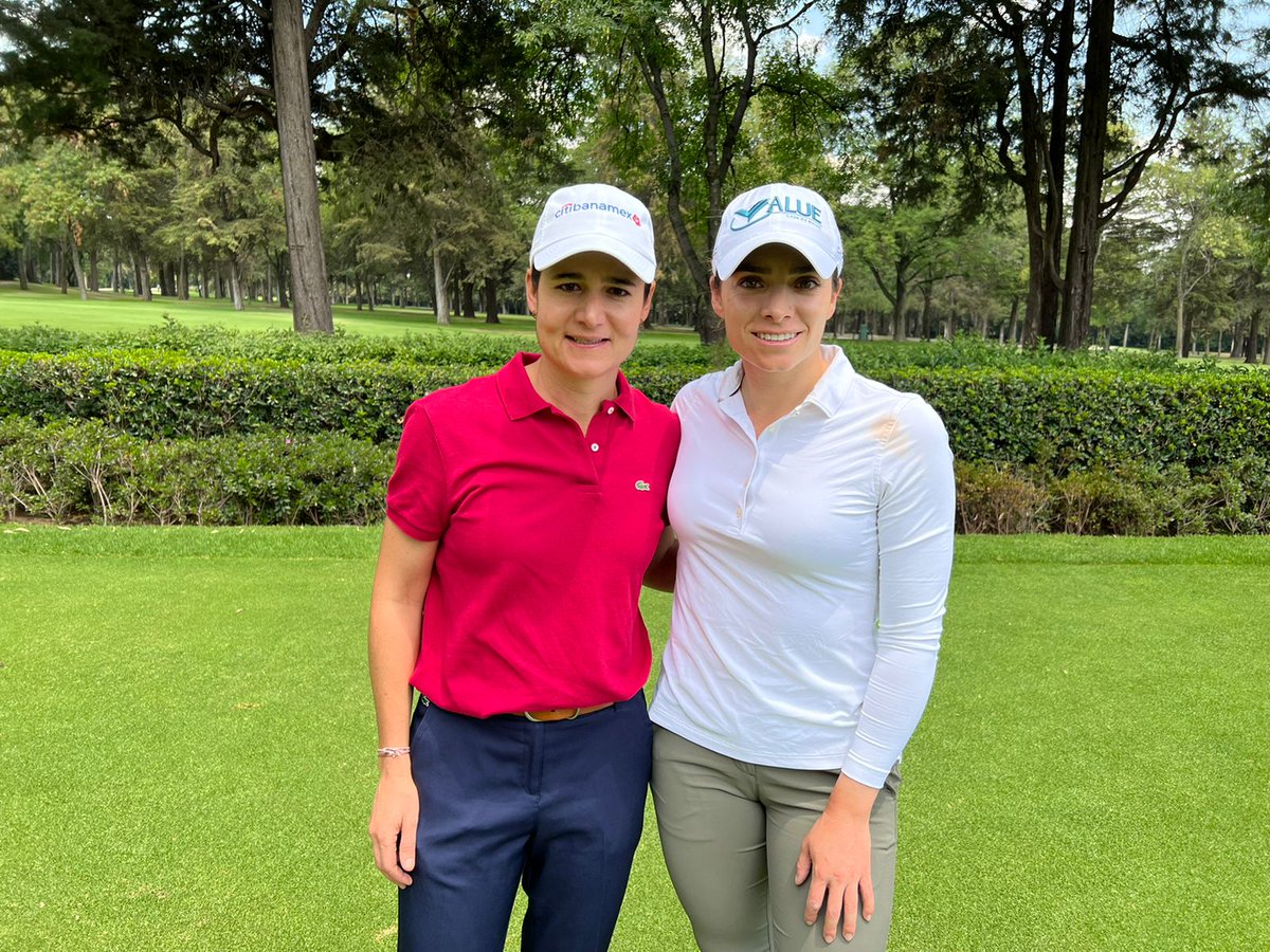 Lorena Ochoa felicita a Gaby López por su victoria en la LPGA