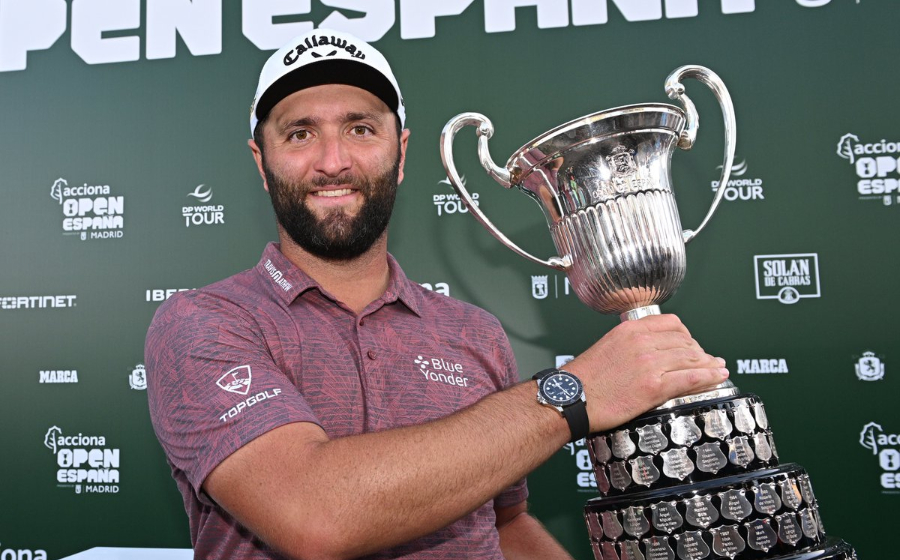 Jon Rahm iguala al histórico Seve Ballesteros