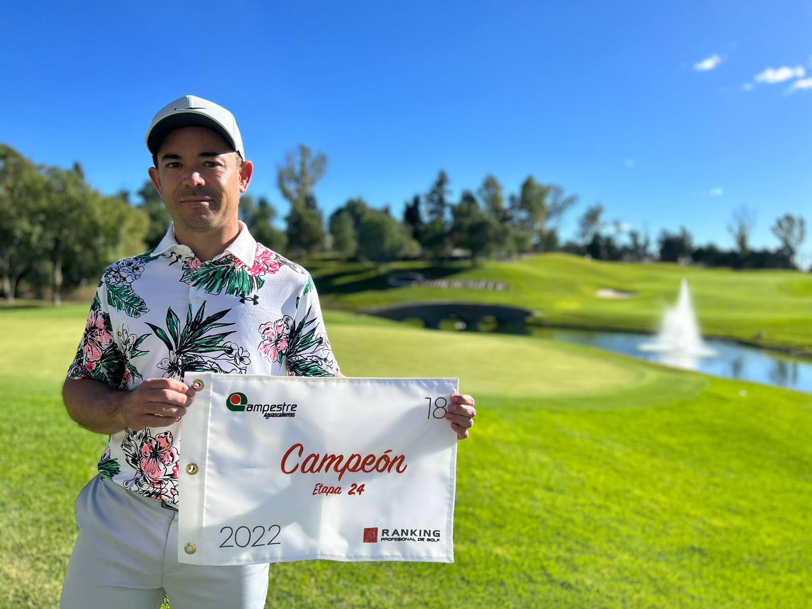 Profeta en su tierra gana en el Ranking Profesional de Golf