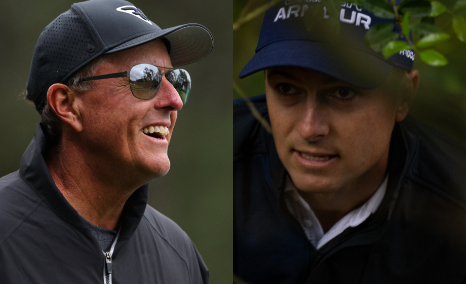 Caminé con Phil Mickelson y Jordan Spieth en el Augusta National