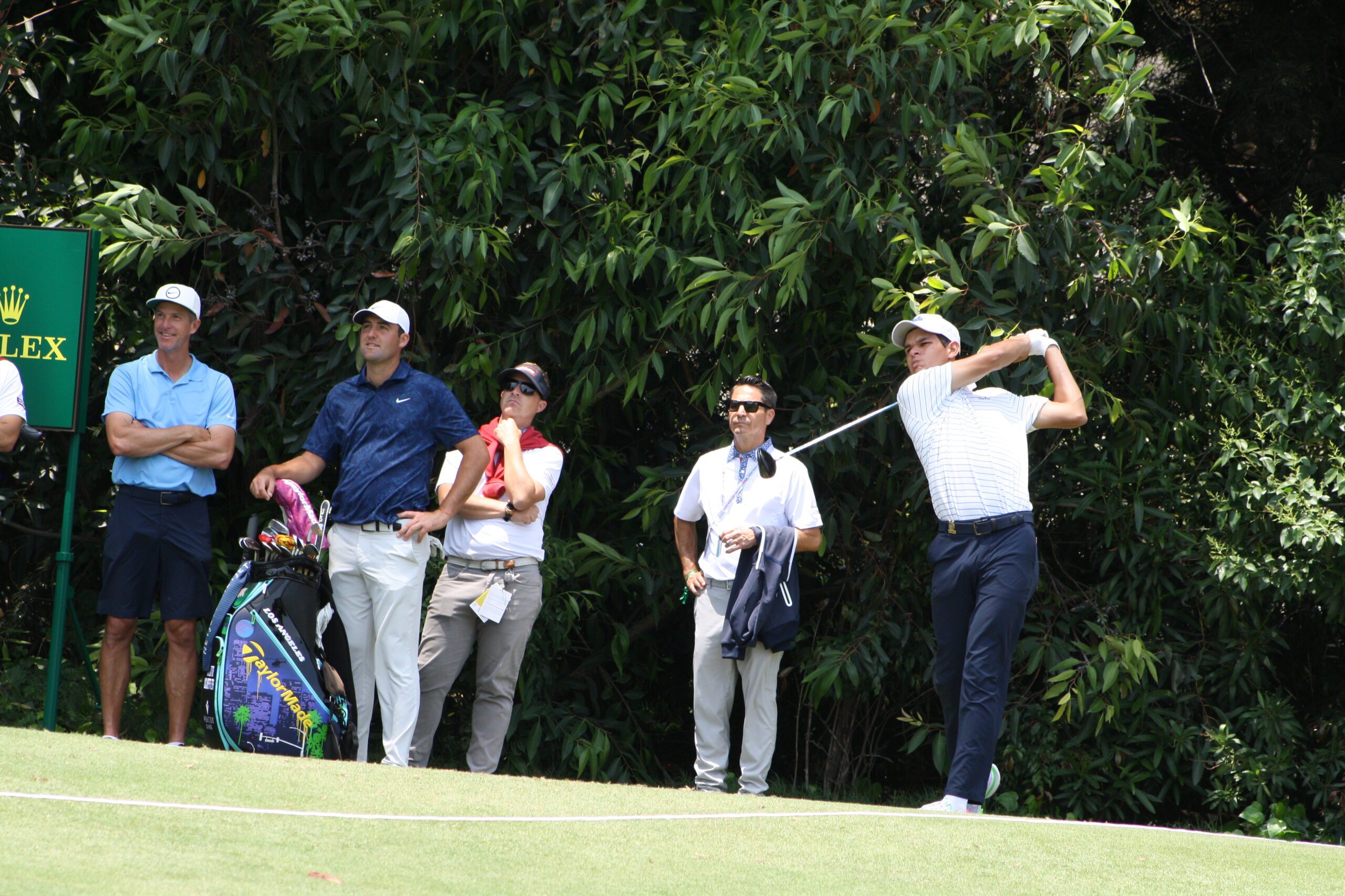 Scottie Scheffler elogia al Mexicano Amateur en el US Open