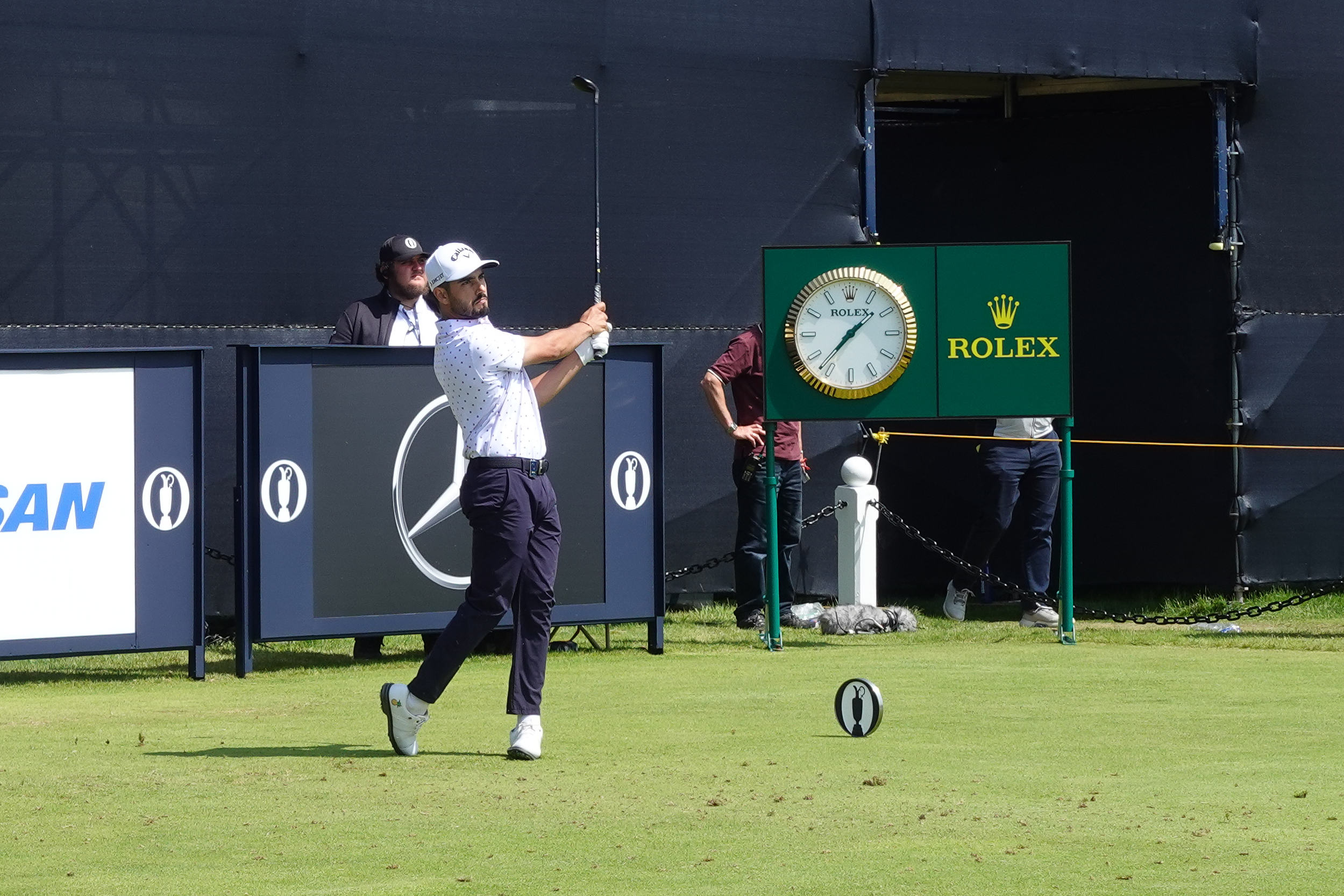 Abraham Ancer, preciso pero con poca suerte en The Open