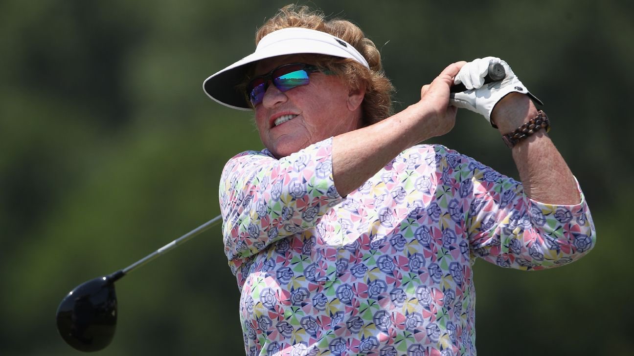 Golfista de 84 años pega 80 en U.S. Senior Women’s Open