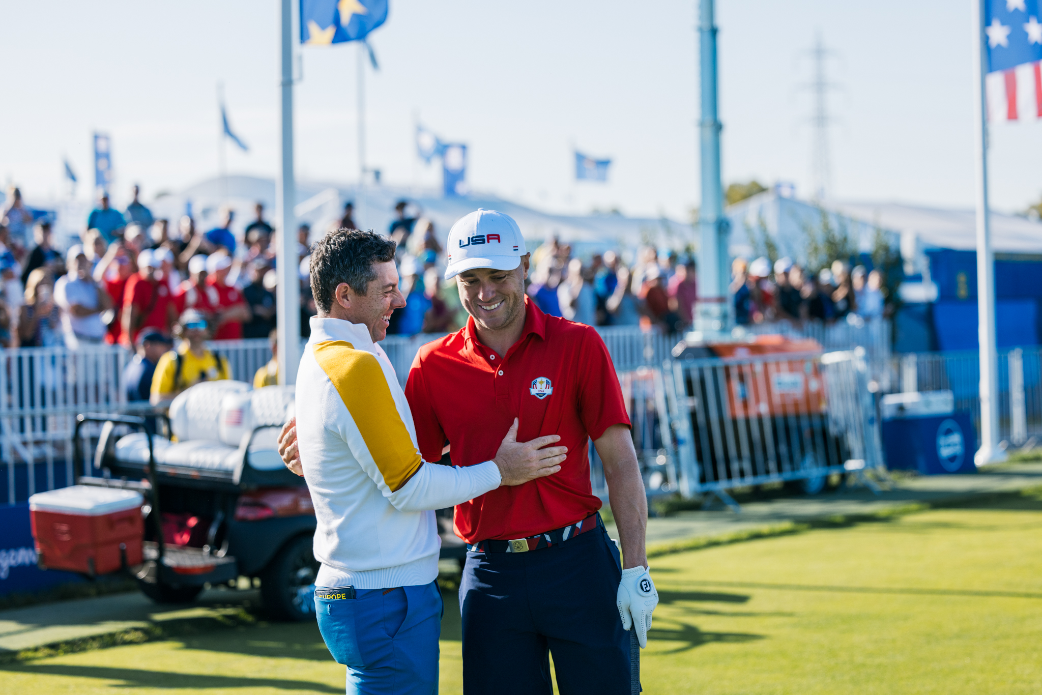 Rory McIlroy y yo nos odiamos en la Ryder Cup: Justin Thomas