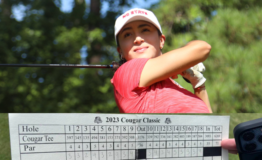 ¡HISTÓRICA! Mexicana rompe récord de scoring en el golf colegial