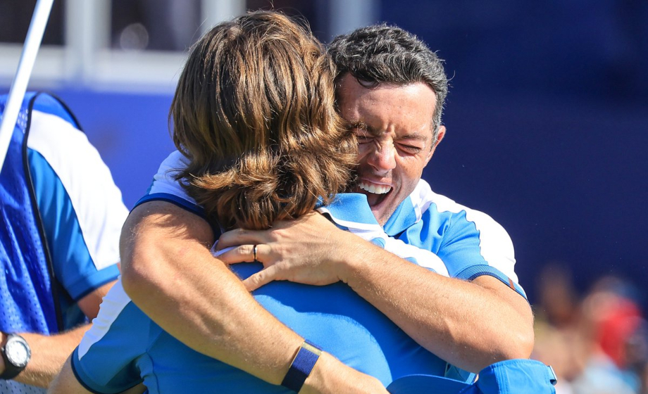 Europa domina a Estados Unidos en el primer día de la Ryder Cup