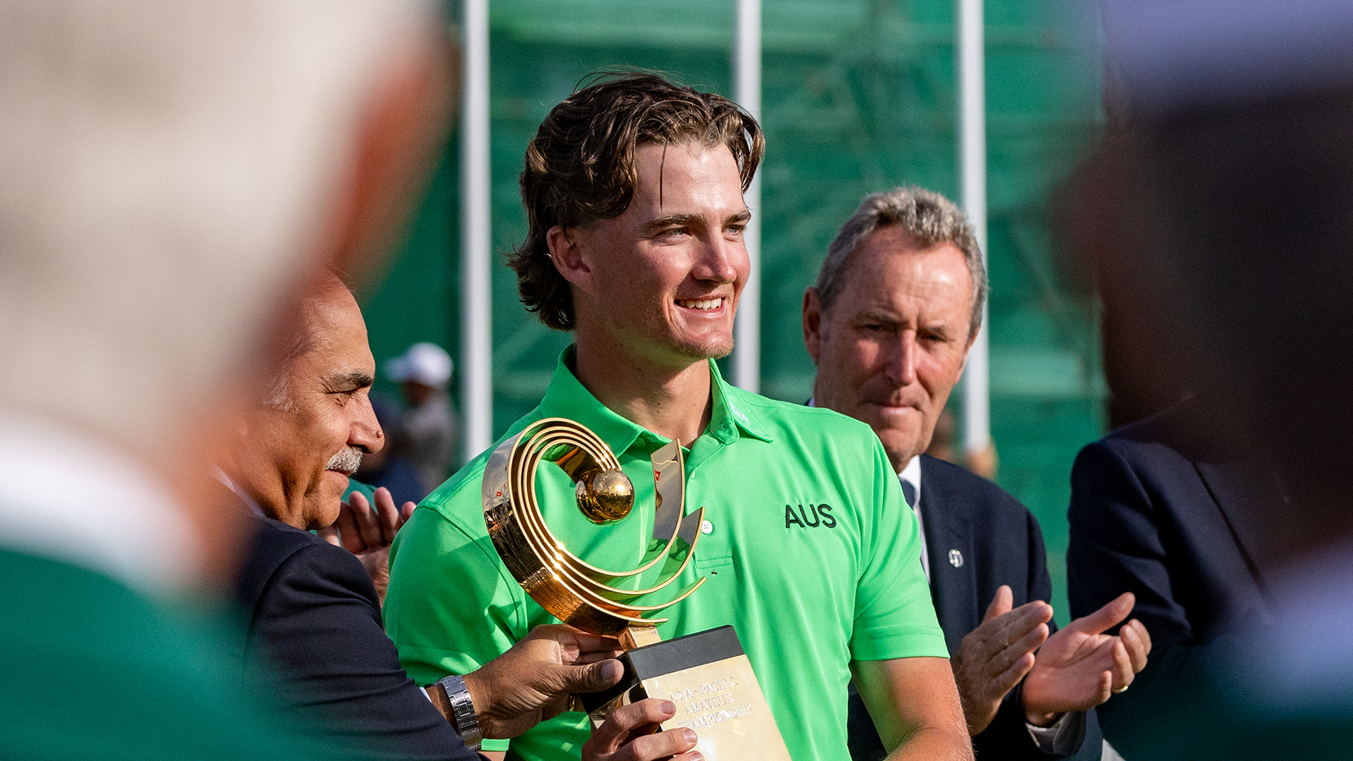 Jasper Stubbs gana el Asia-Pacific Amateur y se clasifica al Open y al Masters