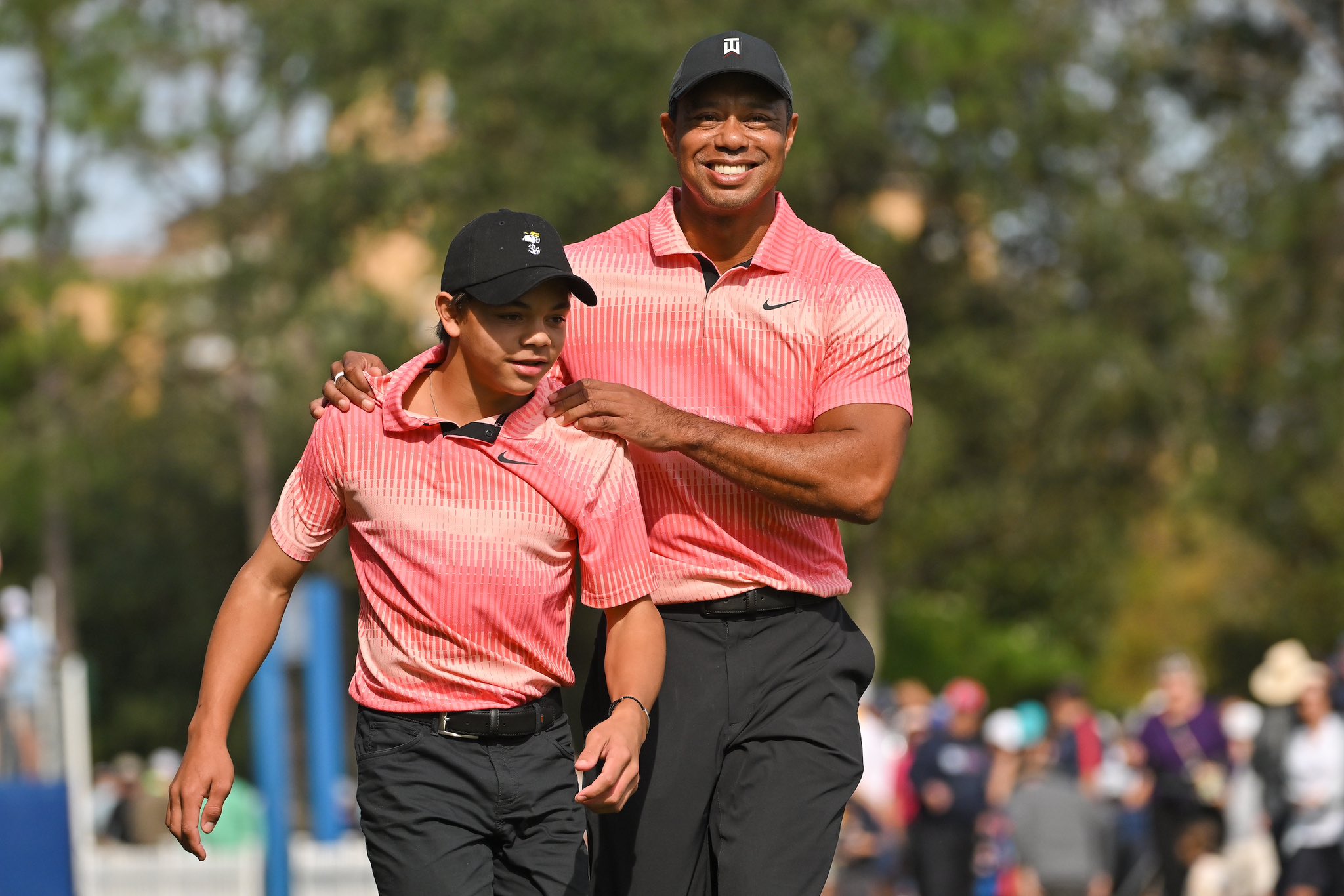 Tiger y Charlie Woods volverán a jugar juntos…