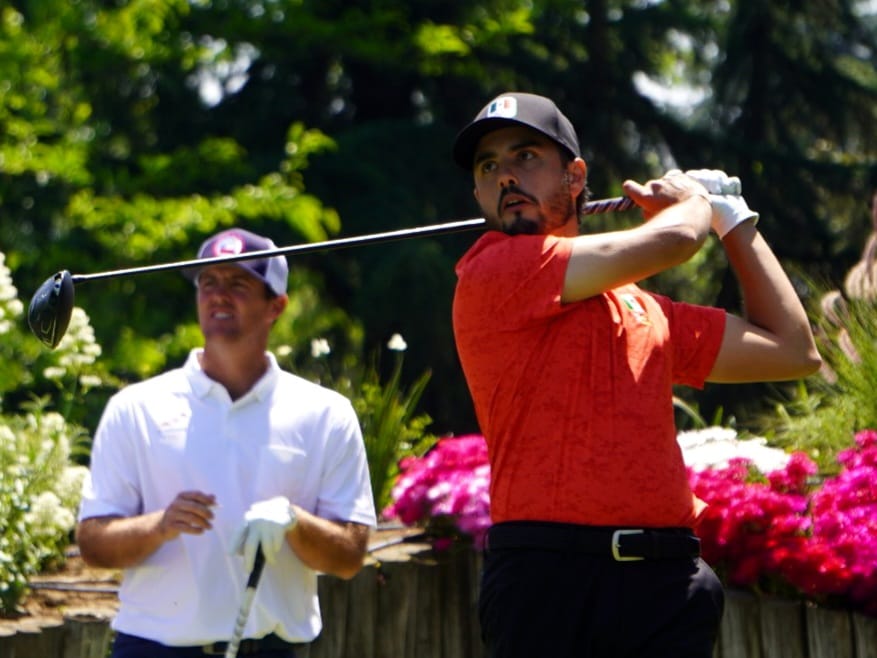 Abraham Ancer, empatado en el liderato de los Juegos Panamericanos