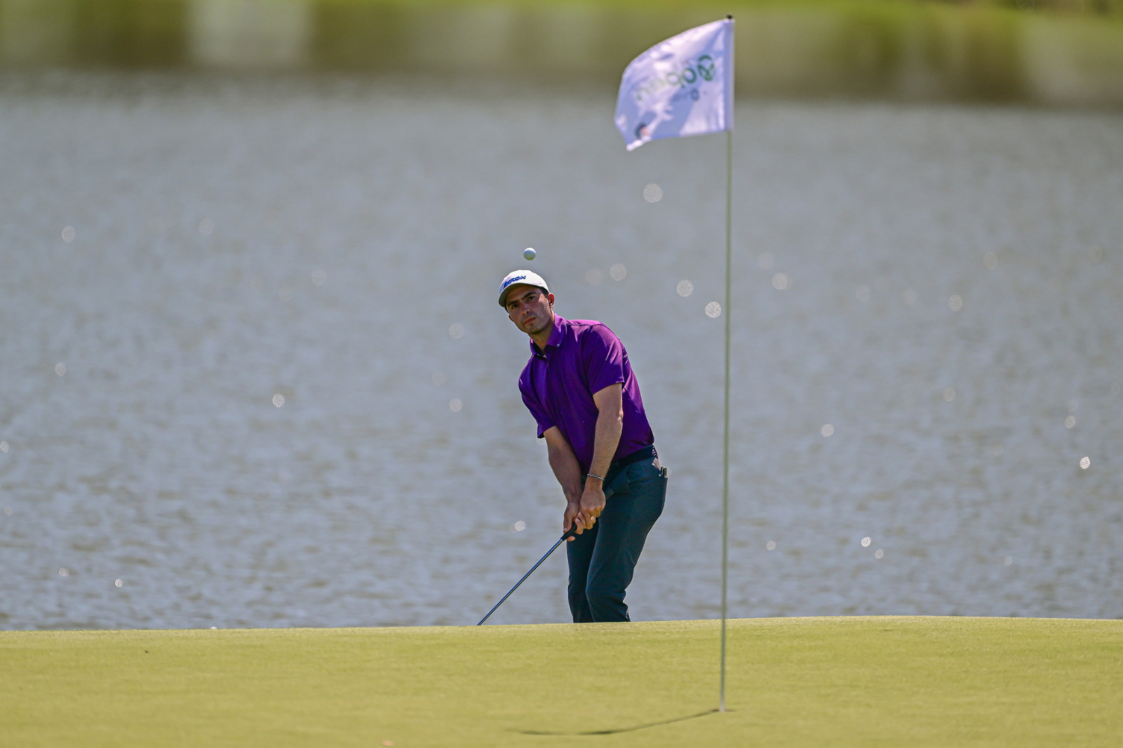 Álvaro Ortiz, a uno de la punta a la mitad del Open de Argentina