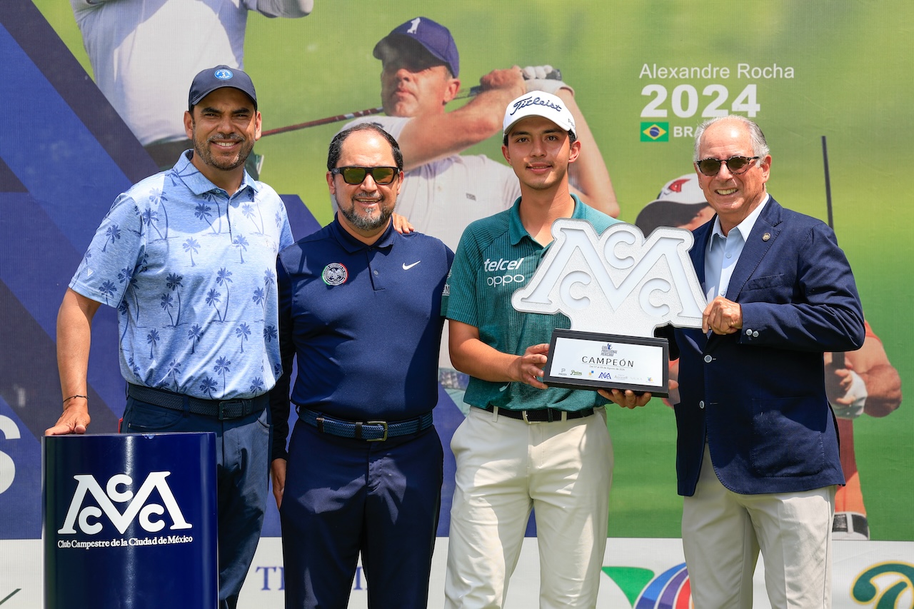 Islas, campeón de la Gira Mexicana como amateur y profesional - Golfshot MX