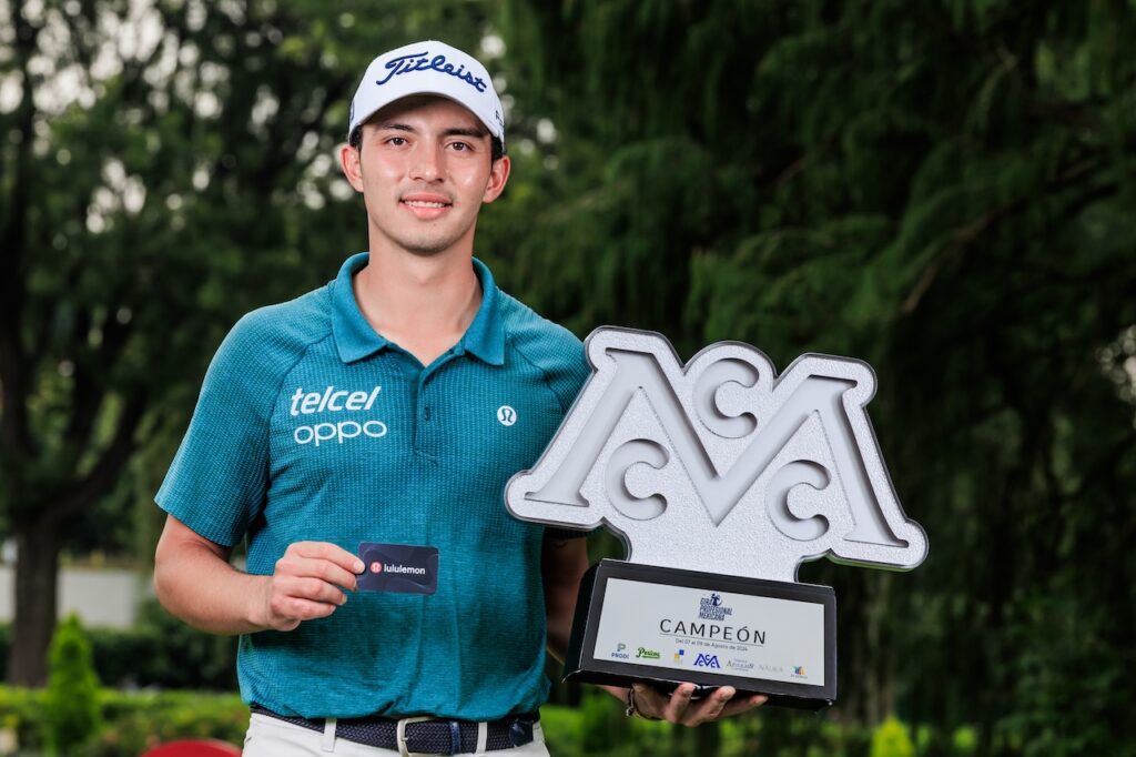Islas, campeón de la Gira Mexicana como amateur y profesional - Golfshot MX