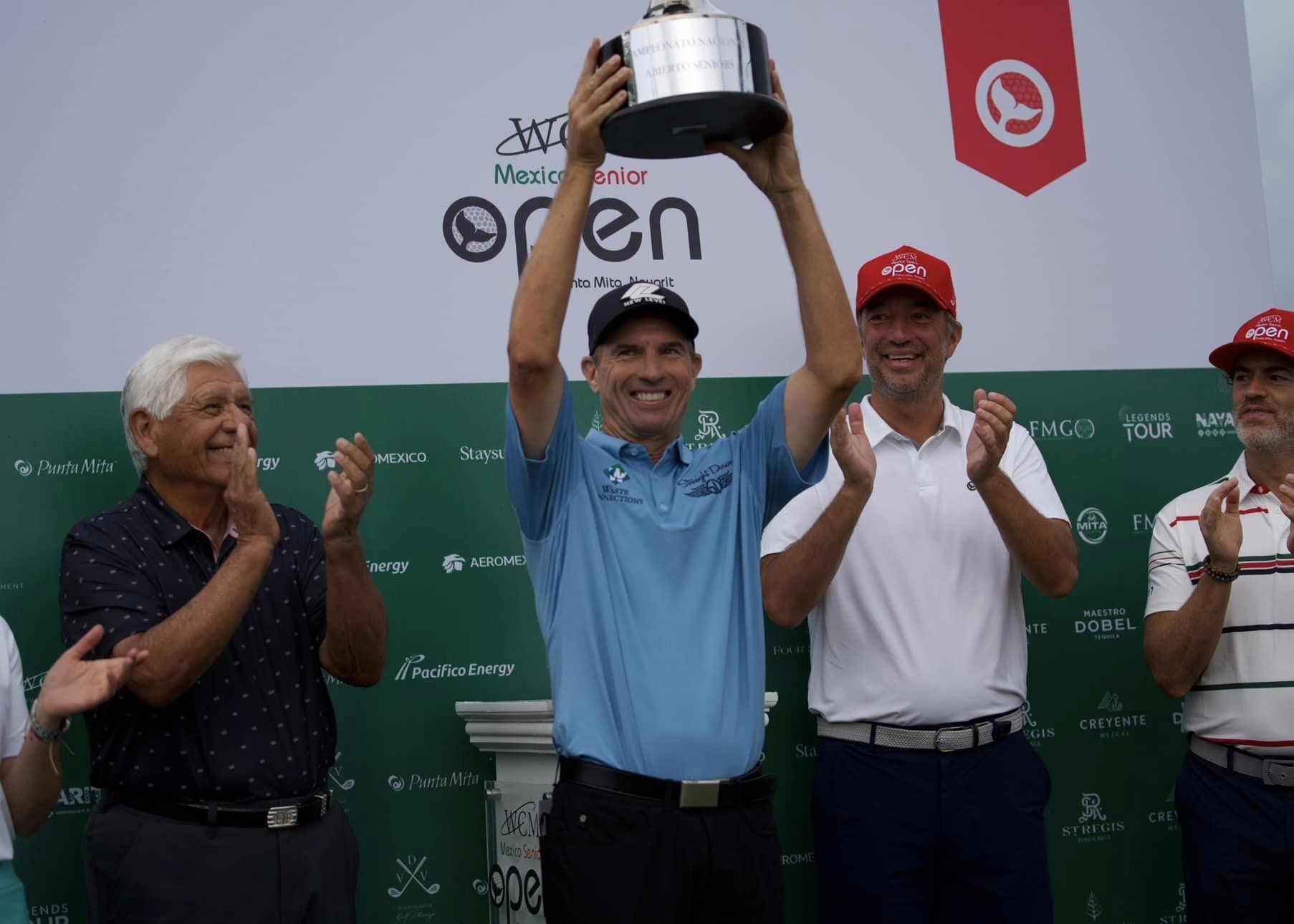 Steven Alker, campeón del Mexico Senior Open