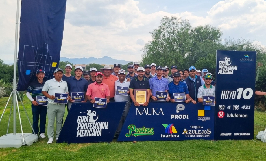 Gira Profesional Mexicana entrega 27 tarjetas para próxima temporada