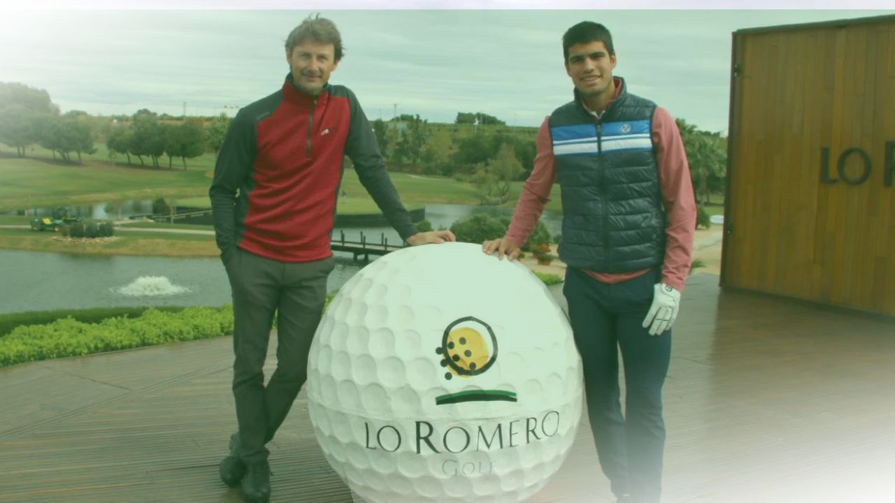 El golf de Juan Carlos Ferrero, entrenador de Carlos Alcaraz #PlayGolf