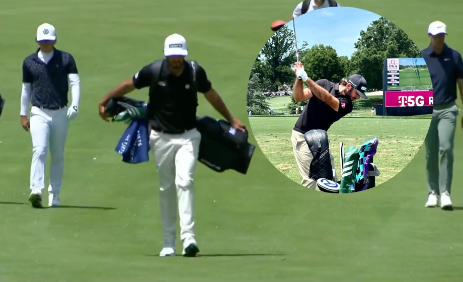 ¿Por qué Max Homa cargó su bolsa durante la qualy para el US Open?