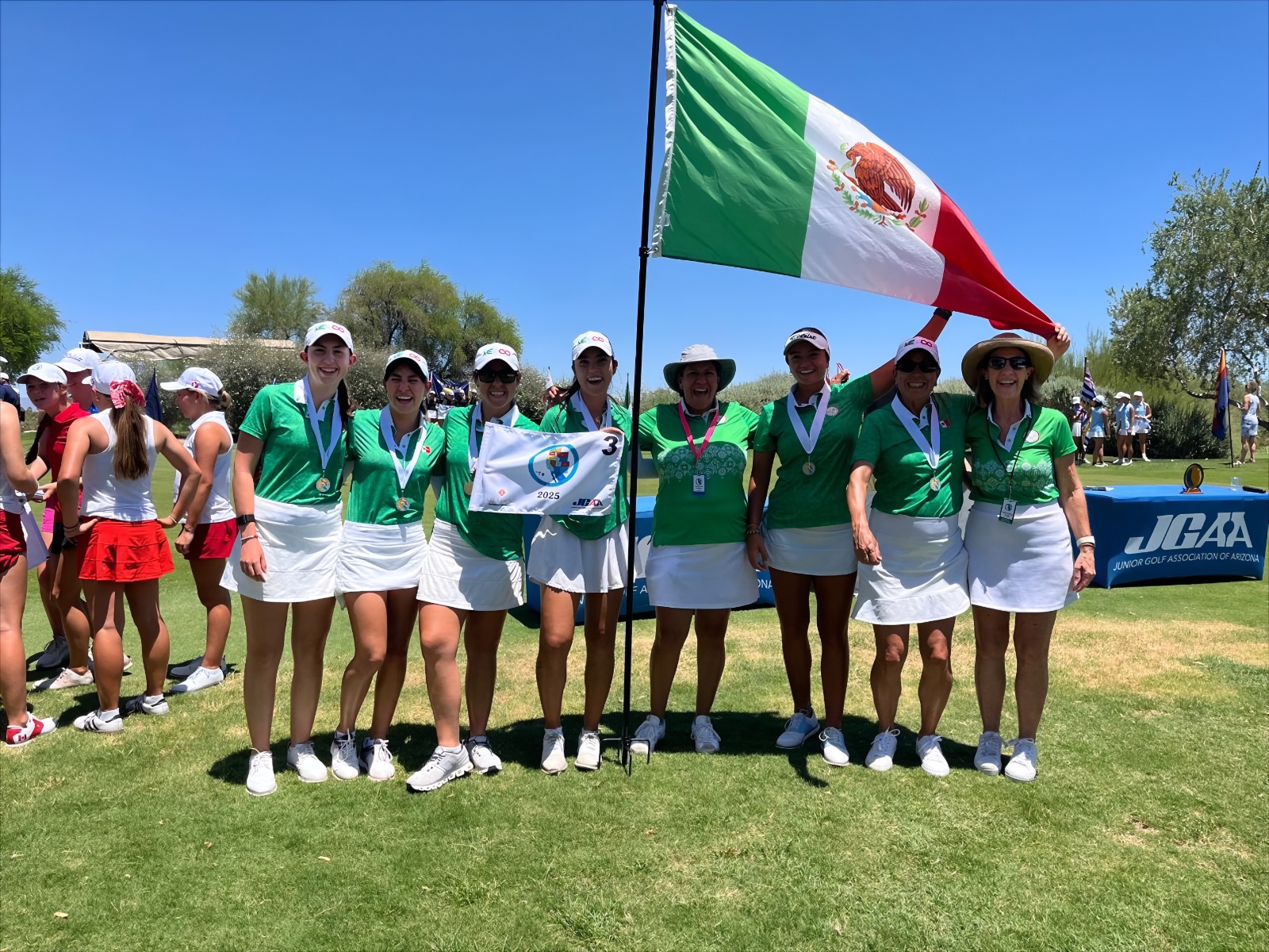 México consigue tercer lugar en la Girls Junior Americas Cup