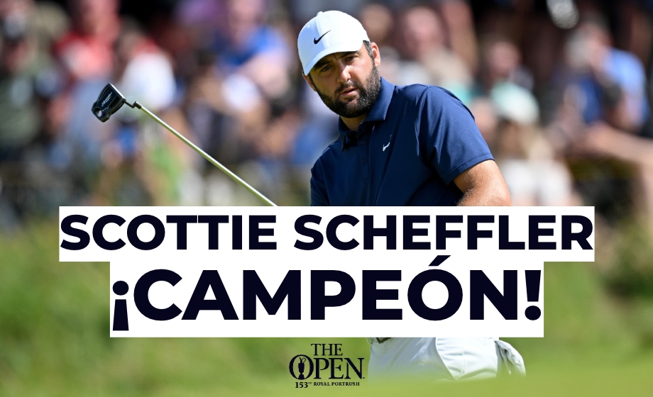 ¡Scottie Scheffler es campeón del Abierto Británico!