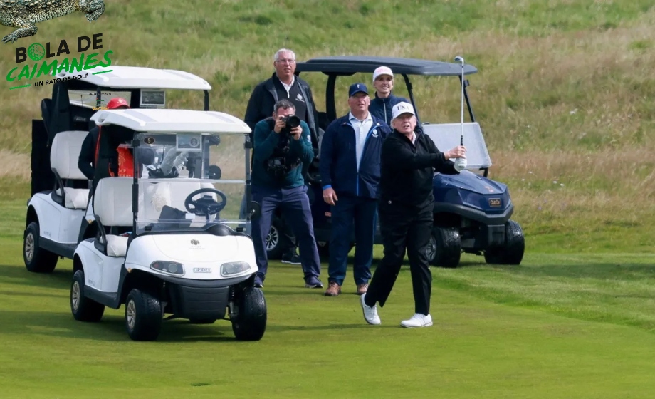 Trump quiere ser sede del Abierto Británico #BdC