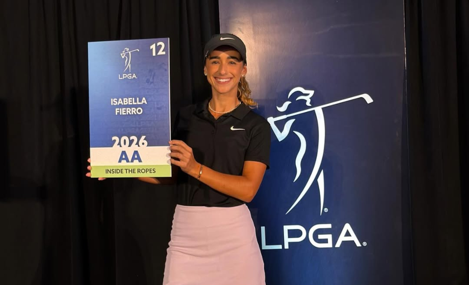 Así fue el regreso de Isabella Fierro a la LPGA