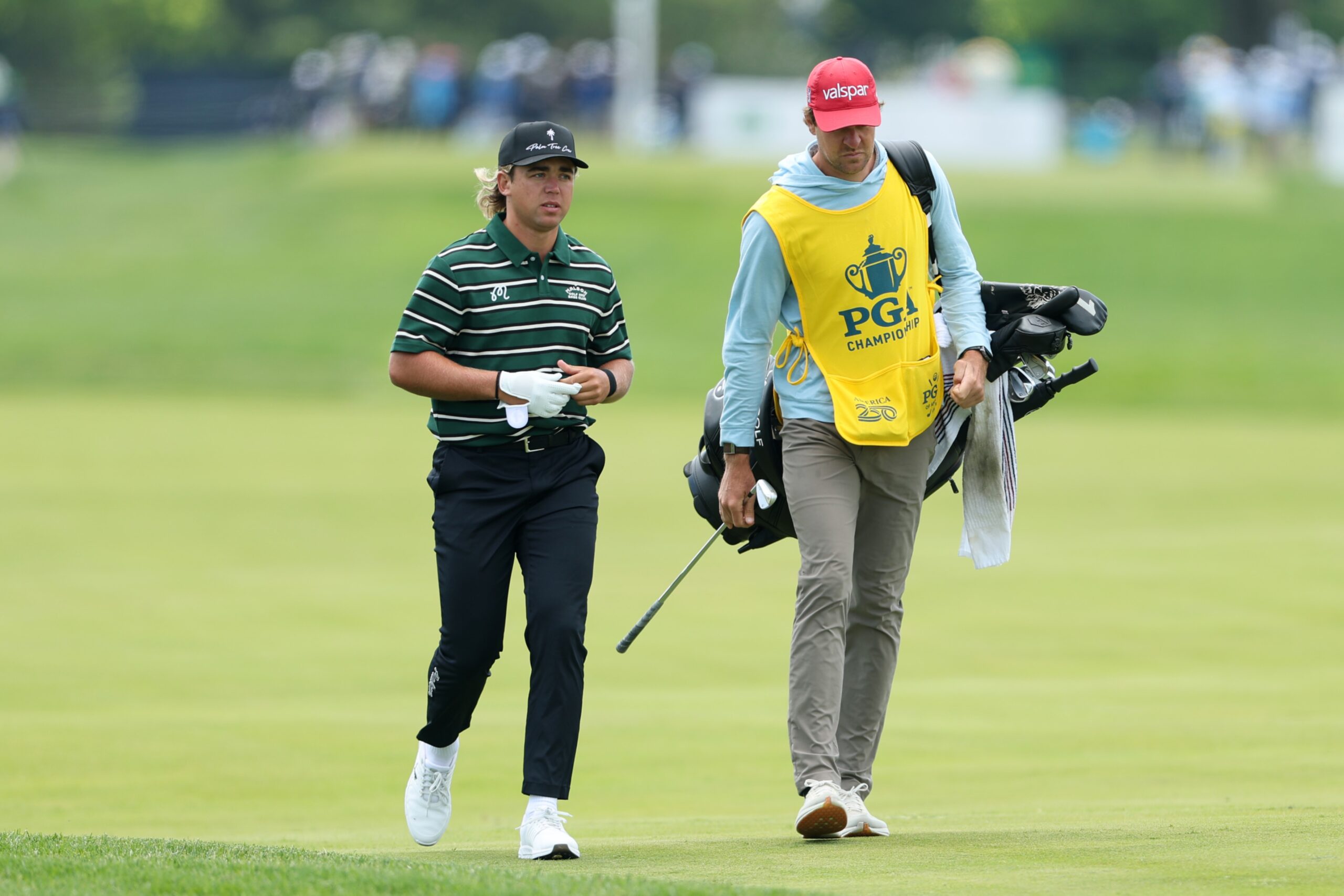 Garrick Higgo explica su impuntualidad en el PGA Championship