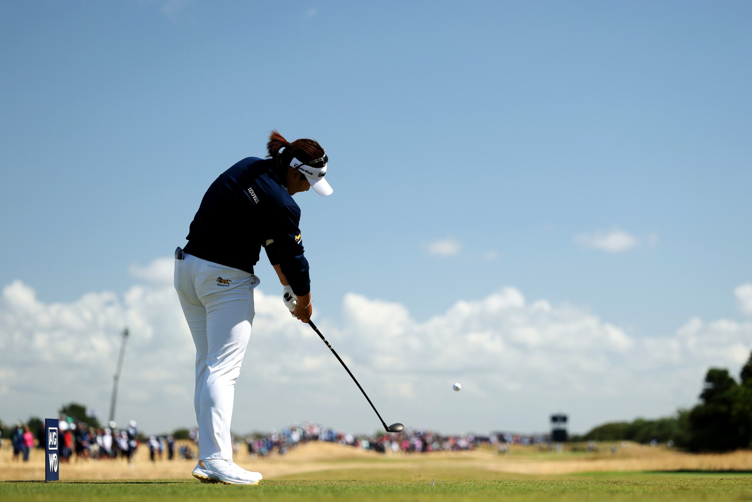 AIG Women’s Open: Ryu es líder y Gaby dice adiós